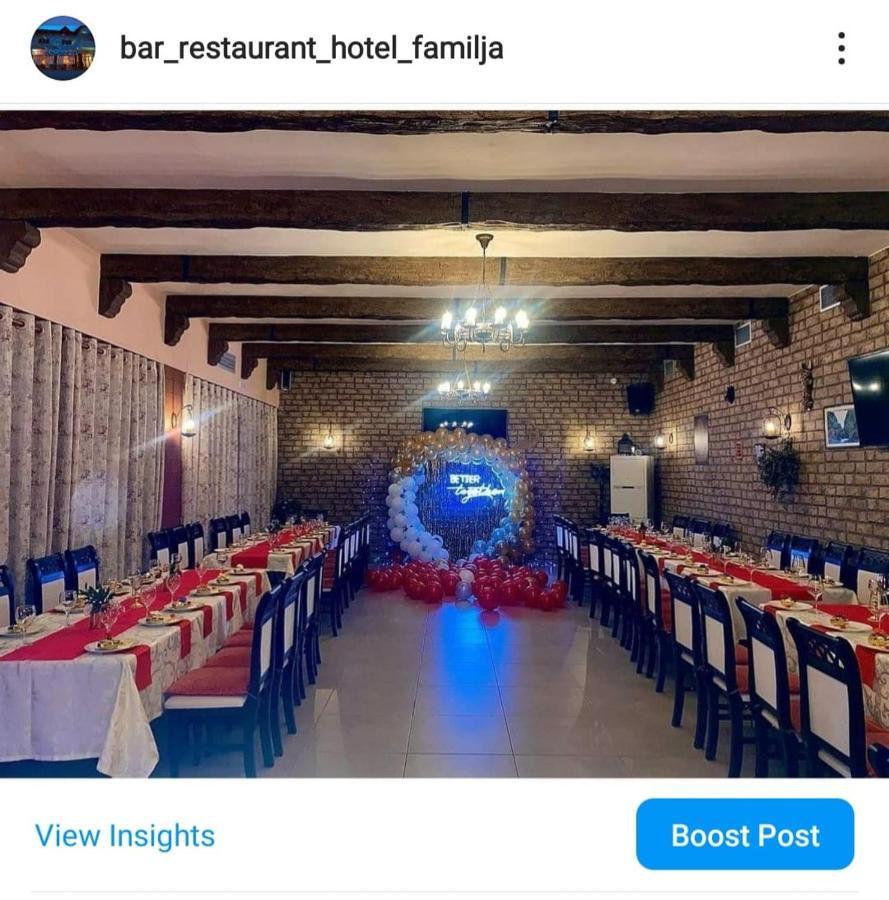 Bar-Restaurant-Hotel-Familja Klos Εξωτερικό φωτογραφία